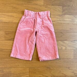 Girls Pink Corduroy pants 2t